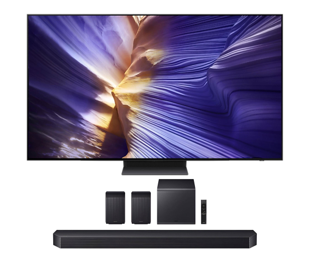 Samsung QE65S90F 65" OLED 4K 120Hz Tizen TV + HW-Q990F - 1536942 - zdjęcie